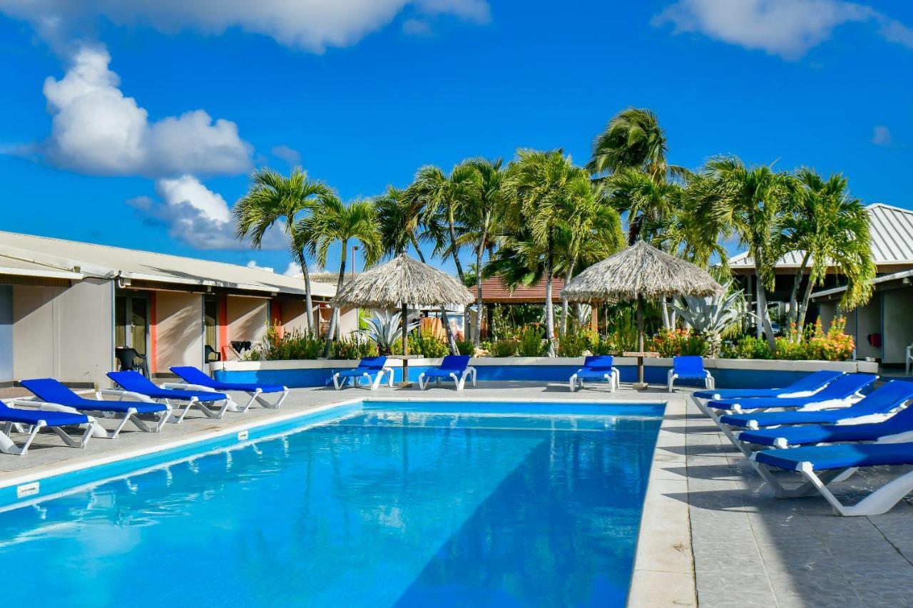 Aruba Blue Village Hotel And Apartments Palm Beach Bagian luar foto