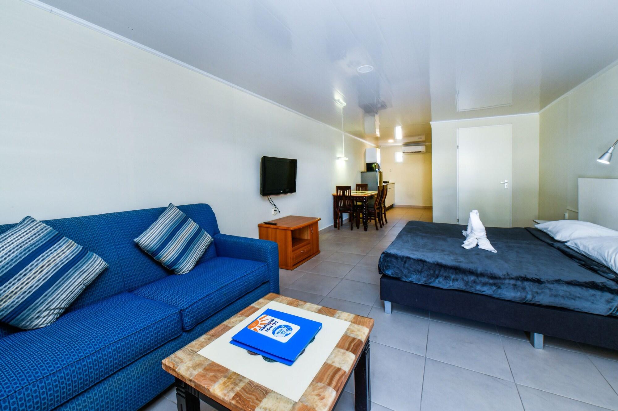 Aruba Blue Village Hotel And Apartments Palm Beach Bagian luar foto