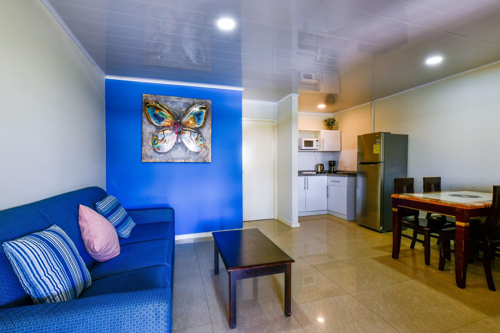 Aruba Blue Village Hotel And Apartments Palm Beach Bagian luar foto