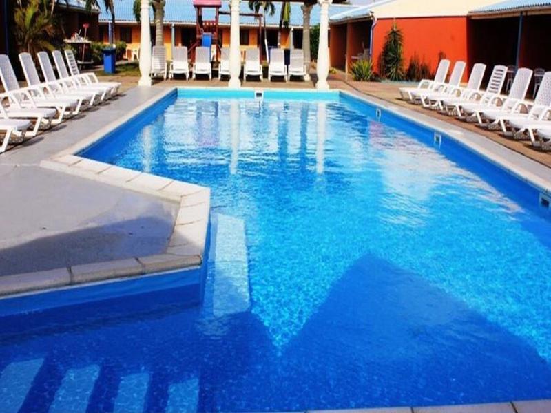 Aruba Blue Village Hotel And Apartments Palm Beach Bagian luar foto