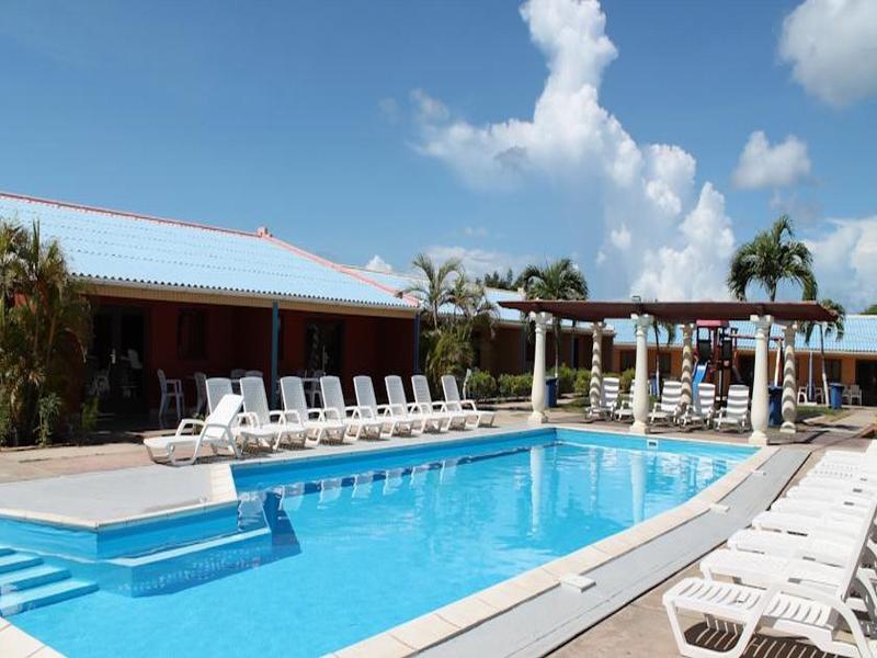 Aruba Blue Village Hotel And Apartments Palm Beach Bagian luar foto
